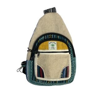 Natural Diamond & Teal Stripe