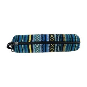 Blue & Teal Geometric Stripe