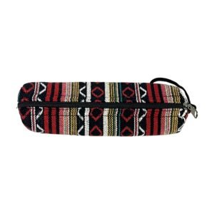 Red & Black Geometric Stripe
