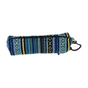 Blue & Teal Geometric Stripe